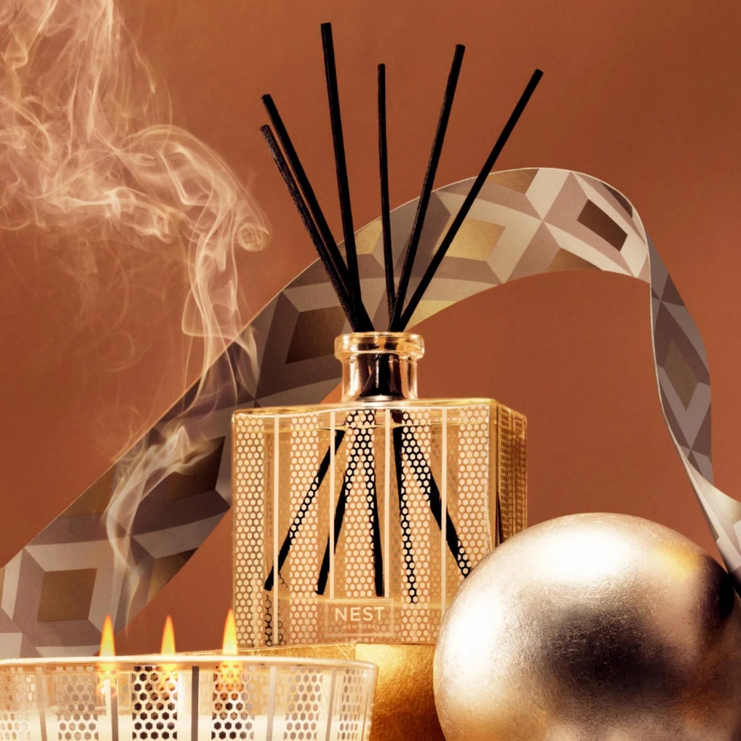 Nest New York Amber &amp; Incense Reed Diffuser 175 mL