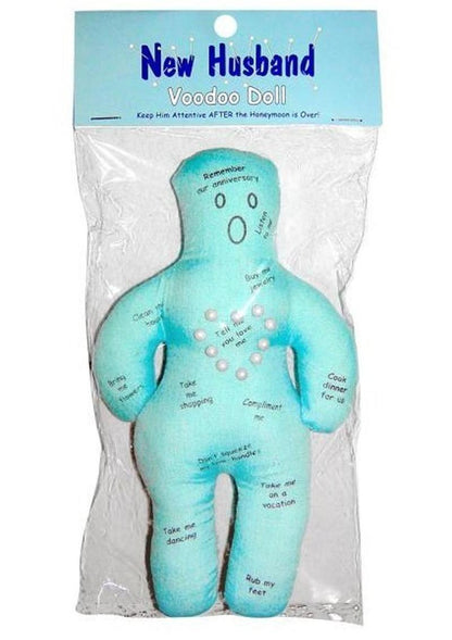New Husband Voodoo Doll Fun and Cheeky Gift for Newlyweds