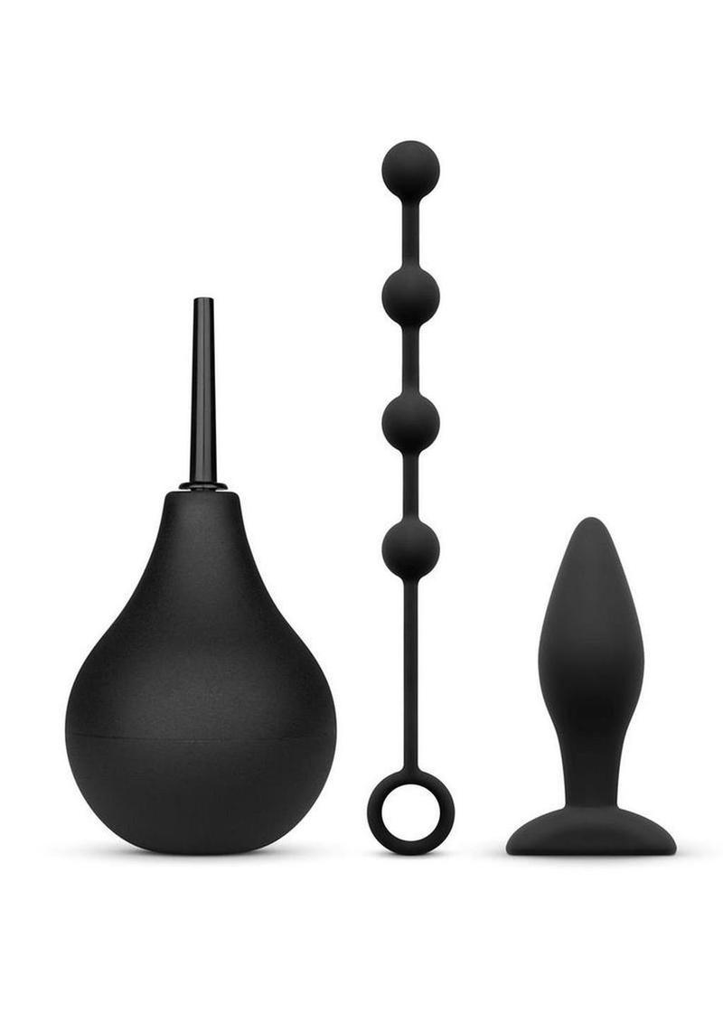 Nexus Anal Beginner Kit Silicone Butt Plug Anal Beads And Douche