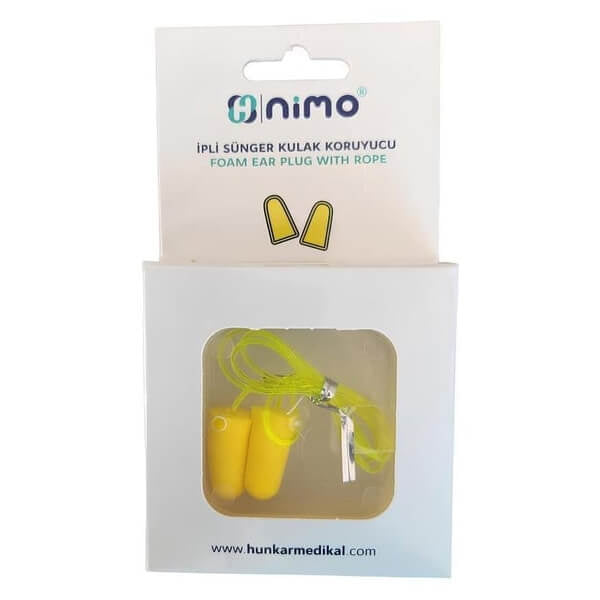 Nimo Foam Earplugs for Noise Reduction 1 Pair