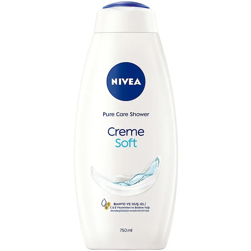 Nivea Creme Soft Nourishing Shower Gel 750ml