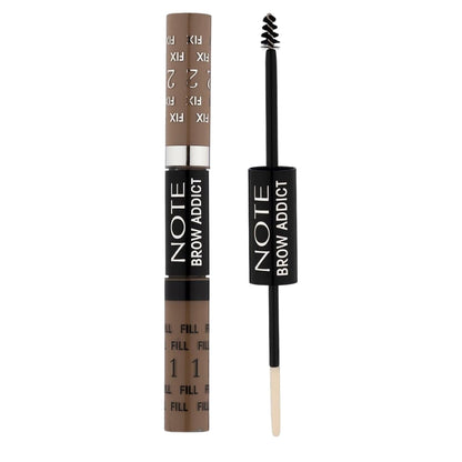 Note Eyebrow Addict Fill &amp; Fix 01 Tinted Brow Gel for Full Brows