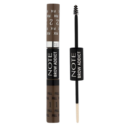 Note Eyebrow Addict Fill &amp; Fix 02 Tinted Brow Gel