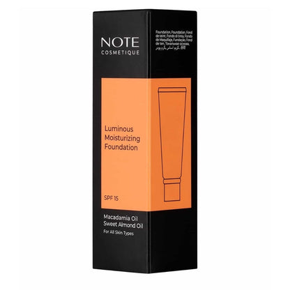 Note Luminous Moisturizing Foundation 003 for Glowing Skin 30ml