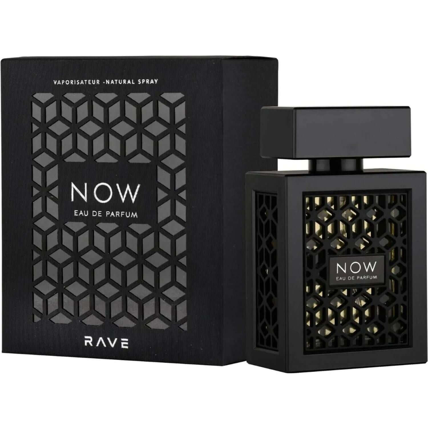 Now Rave by Lattafa Perfume Unisex EDP 3.4 oz