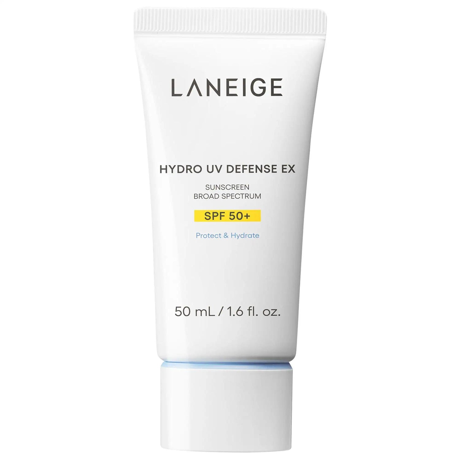 Hydro UV Defense: SPF 50+ Broad Spectrum Sunscreen - Korean Formula, No White Cast, Hydrating &amp; Lightweight Protection
