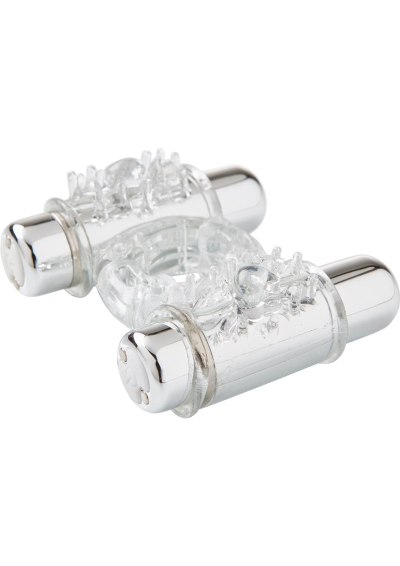 Nu Sensuelle Double Action Bullet Ring Rechargeable