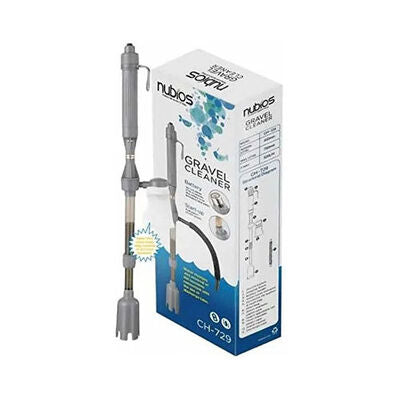 Nubios Electric Battery Powered Aquarium Gravel Vacuum 45-75cm