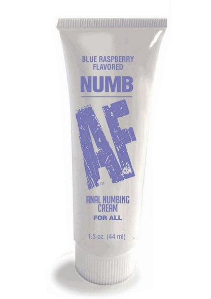 Numb AF Blue Raspberry Anal Numbing Cream  For Comfort Anal Play
