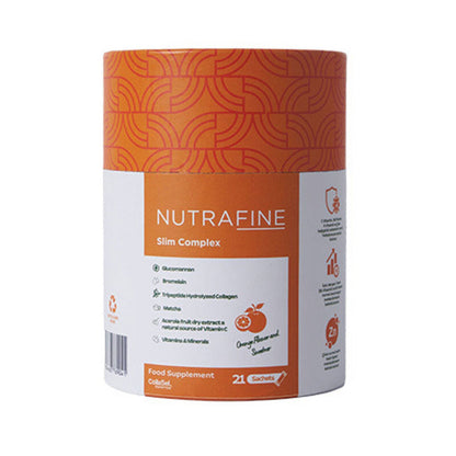 Nutrafine Slim Complex Collagen &amp; Glucomannan Supplement 21 Sachets