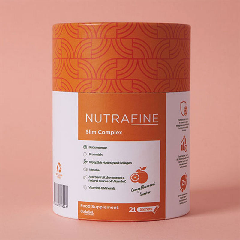 Nutrafine Slim Complex Collagen &amp; Glucomannan Supplement 21 Sachets
