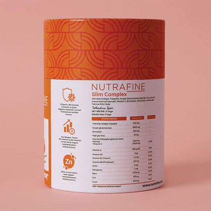 Nutrafine Slim Complex Collagen &amp; Glucomannan Supplement 21 Sachets