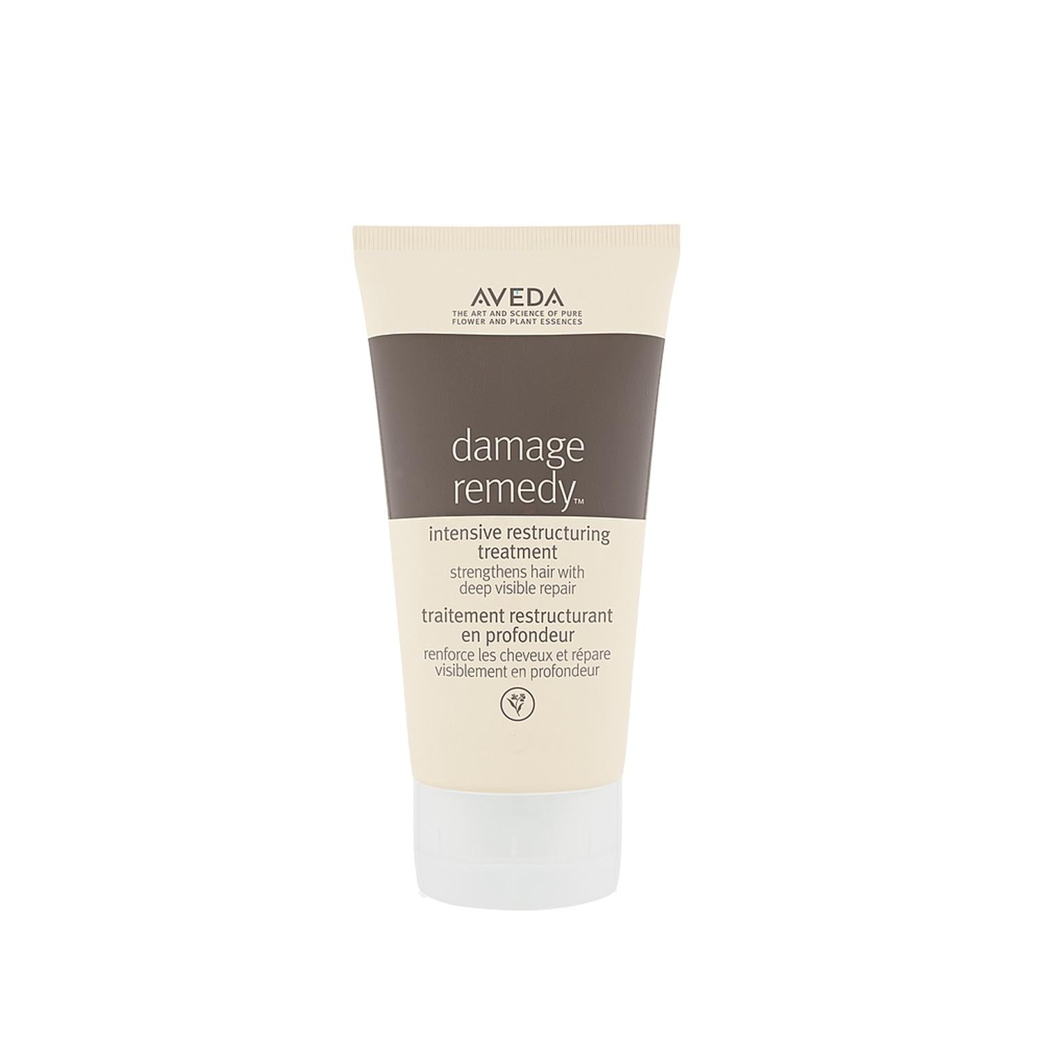 Aveda Damage Remedy Intensive Restructuring Treatment - Repairs &amp; Strengthens Damaged Hair, Natural Ingredients, 5.07 fl oz