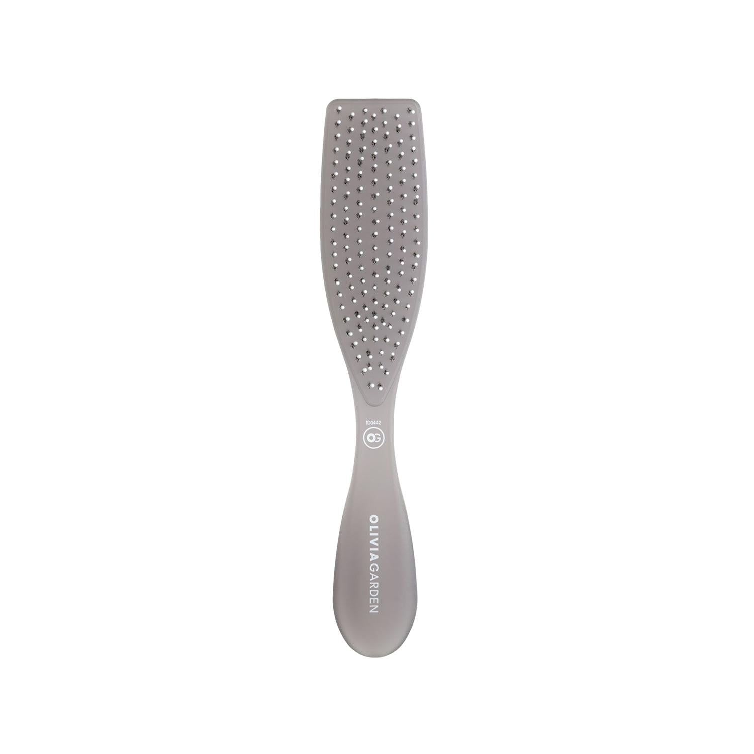 Olivia Garden Essential Style Wet Medium Hair Bristles Ice Grey Hair Brush