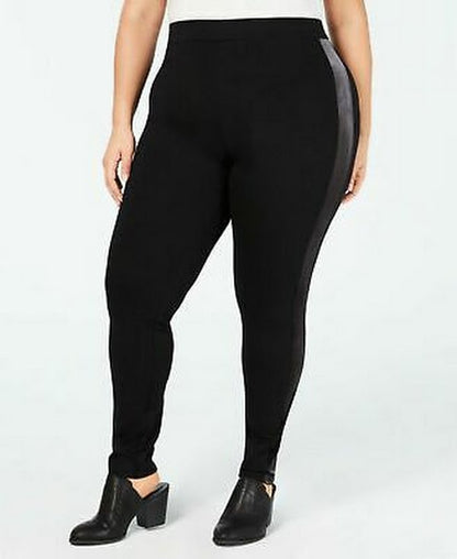 Style &amp; Co. Womens Plus Mid Rise Comfort Waist Leggings