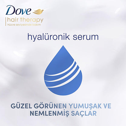 Dove Hair Therapy Hydration Spa Conditioner: Hyaluronic Acid Treatment for Deep Hydration, Dry &amp; Damaged Hair Repair