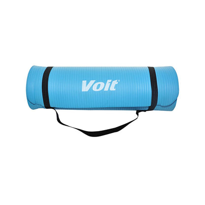 Voit Blue Yoga Mat 1.5 cm Thick - Comfortable Non-Slip Surface for Yoga Practices