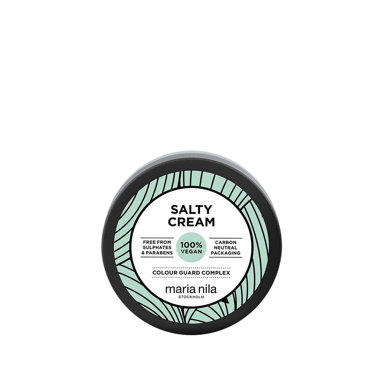 Maria Nila Hair Styling Cream with Sea Salt - Textured, Beachy Look for All Hair Types