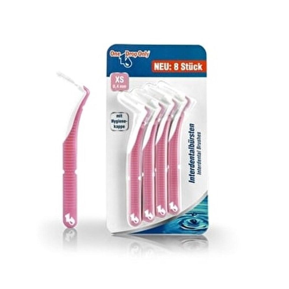 One Drop Only Interdental Brush XS 8-Pack - Precise Oral Hygiene for Tight Spaces