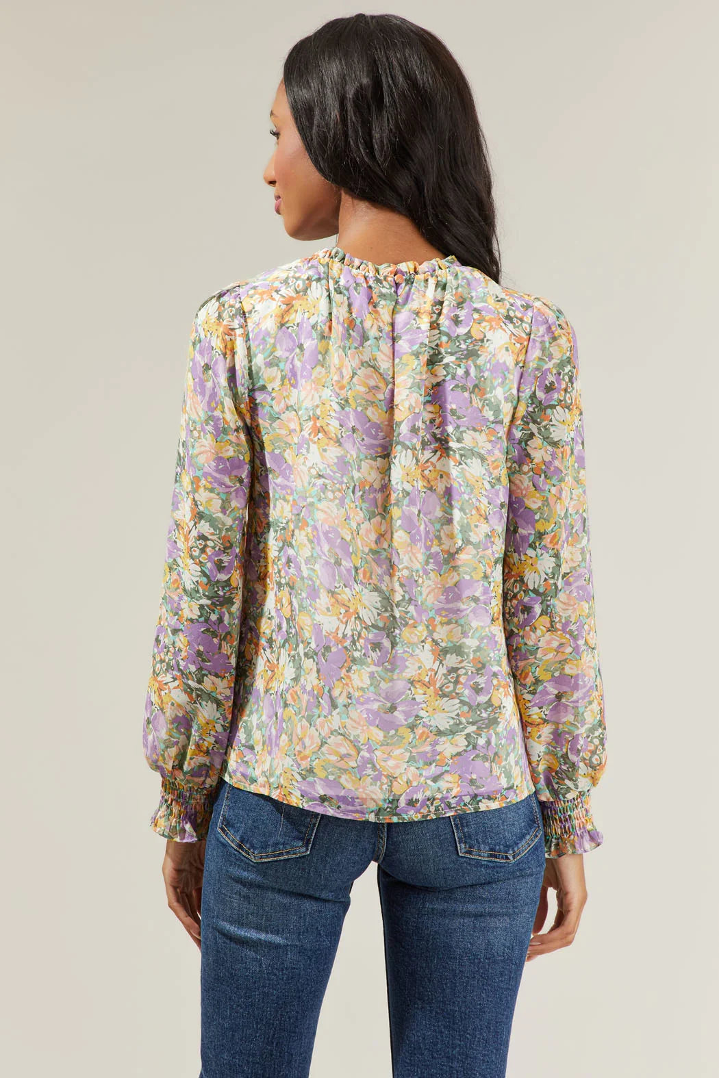 Liane Floral Long Sleeve Blouse