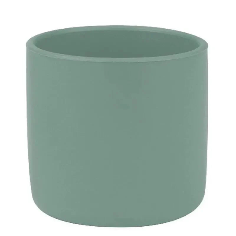 OiOi Mini Silicone Cup for Babies in River Green 180ml