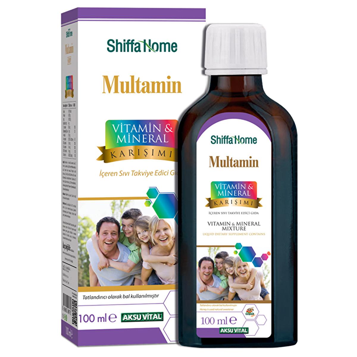 Shiffa Home Multivitamin Syrup for Kids &amp; Adults - Boosts Daily Vitamin Intake with Zinc &amp; Essential Nutrients