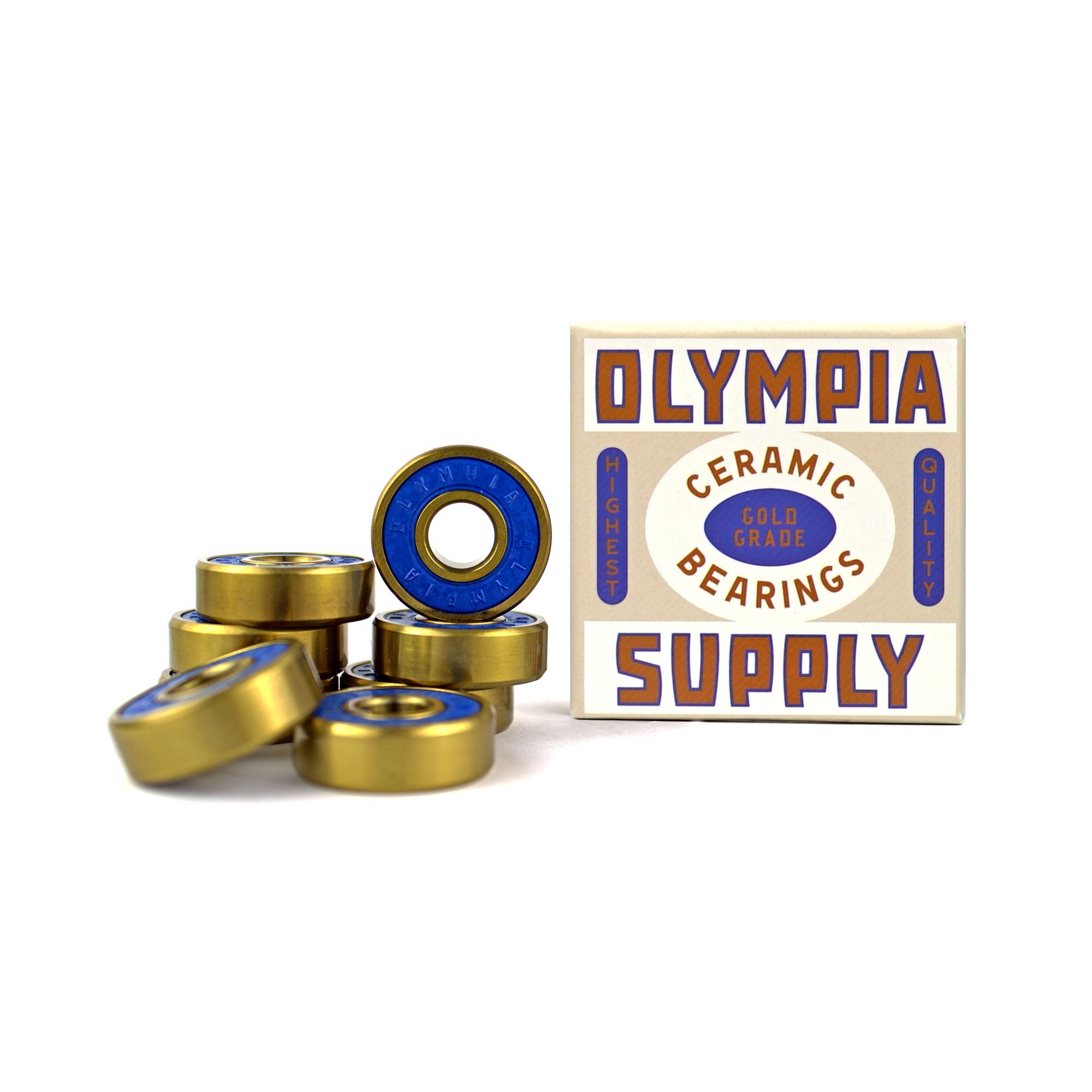 Olympia Supply Gold Grade Ceramic Bearings