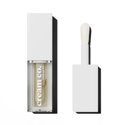 Cream Co. Lip Oil Gloss - Vanilla, Vegan &amp; Nourishing Lip Care with Jojoba Oil &amp; Vitamin E