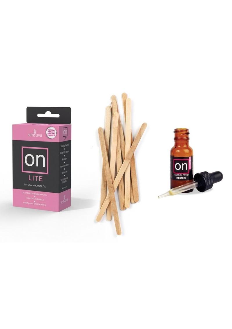 On Lite Arousal Oil Tester Sticks Refill Kit