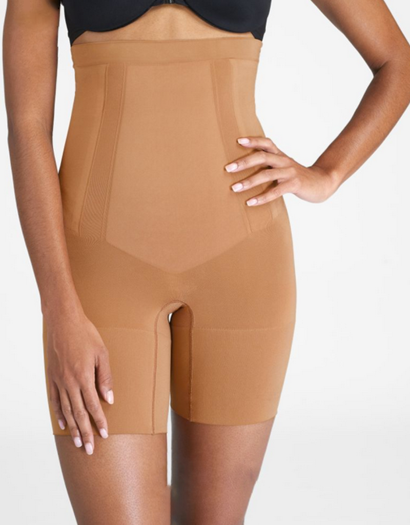 OnCore SPANX High-Waisted Mid-Thigh Short - Naked 3.0