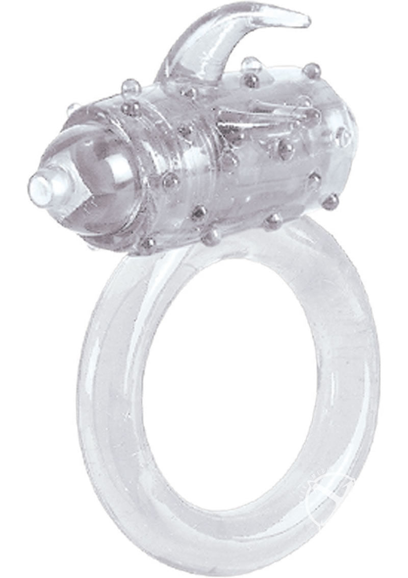 One Touch Flicker Vibrating Cock Ring With One Touch