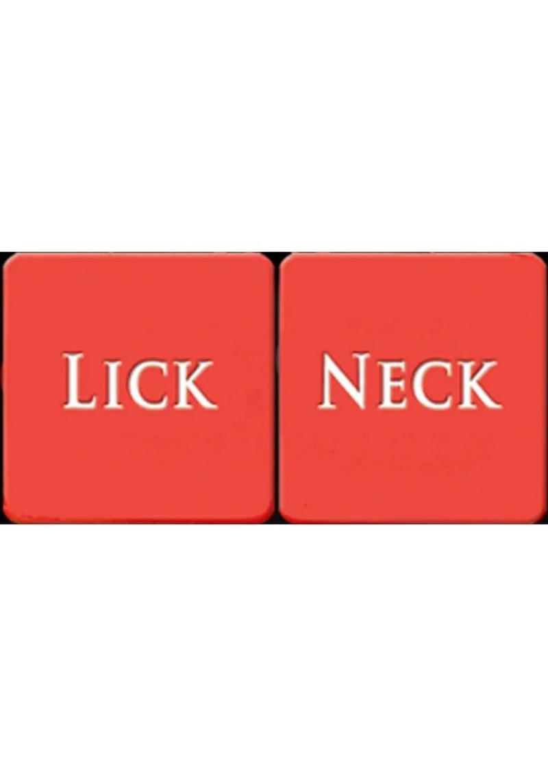 Pipedream Oral Sex Dice – Lick, Suck, Blow, Kiss Edition