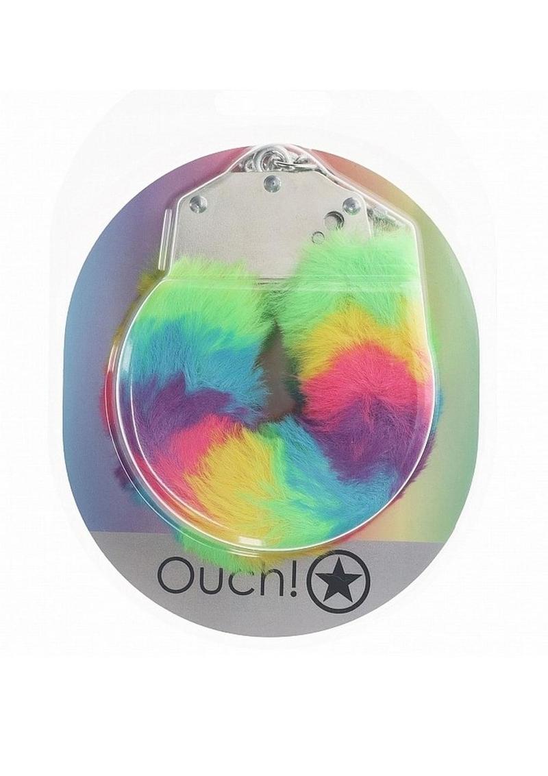 Ouch! Fluffy Handcuffs Multicolor