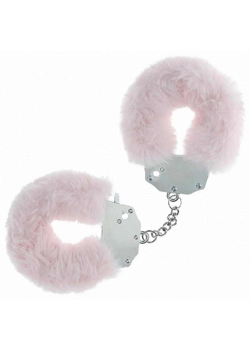 Ouch! Heavy-Duty Fluffy Handcuffs - Powder