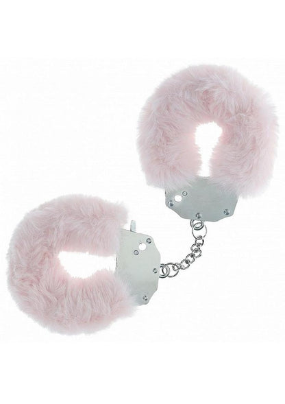 Ouch! Heavy-Duty Fluffy Handcuffs - Powder