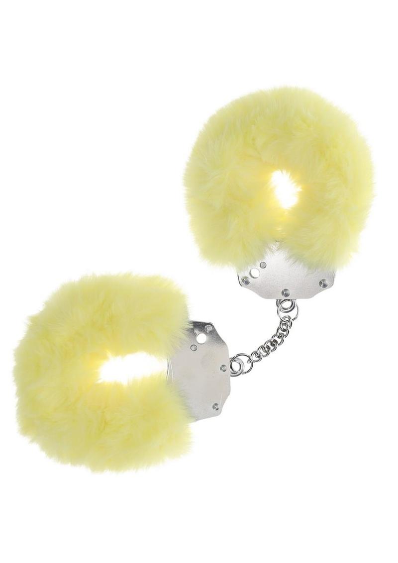 Ouch! Fluffy Handcuffs Burgundy