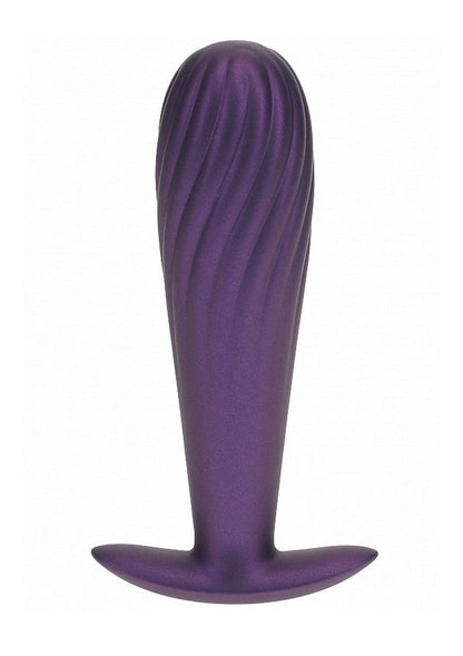 Ouch! Smooth Silicone Ribbed Anal Plug
