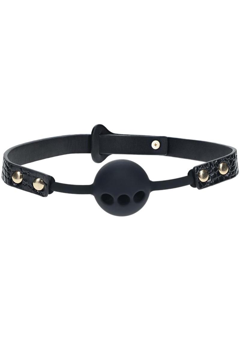 Ouch! Rome Silicone Ball Gag Black