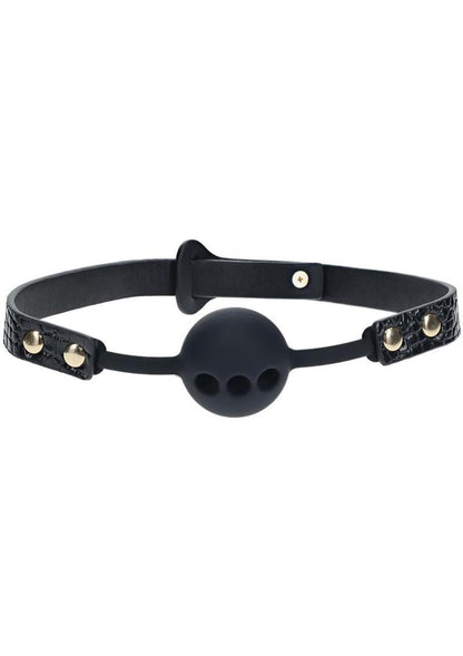 Ouch! Rome Silicone Ball Gag Black