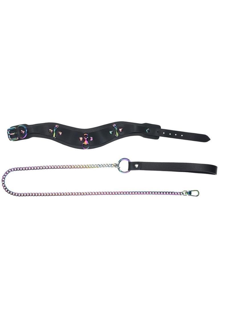 Ouch! Venice Collar with Leash