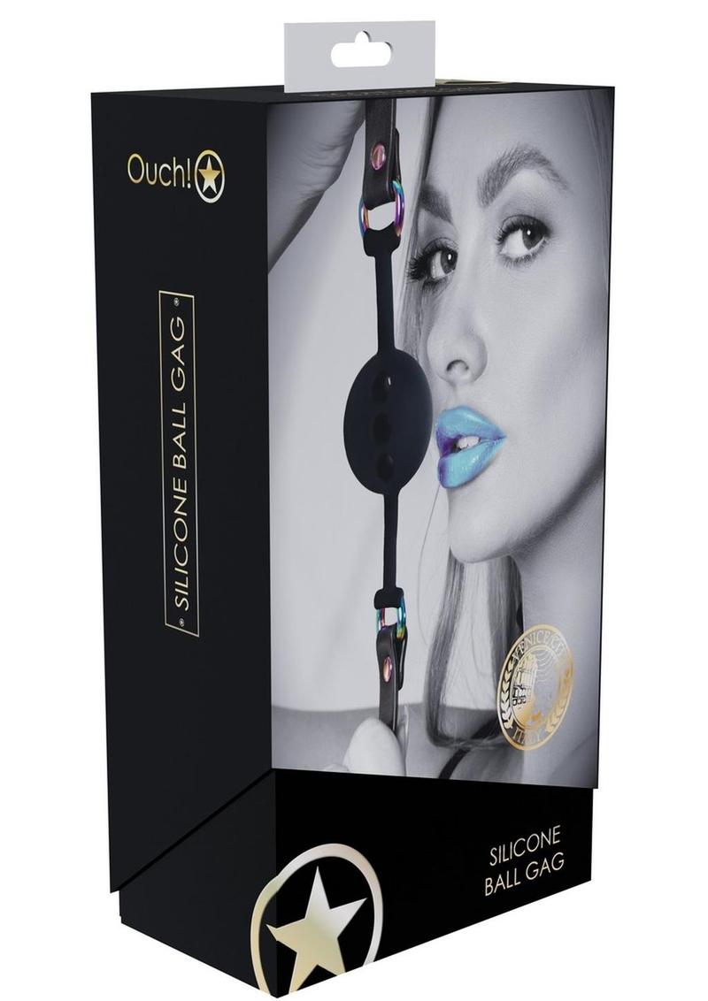 Ouch! Venice Collection Silicone Ball Gag