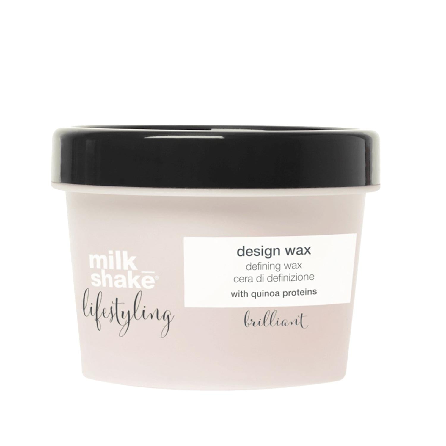 milk_shake Design Wax 100ml - Styling &amp; Holding Hair Wax for Versatile Looks