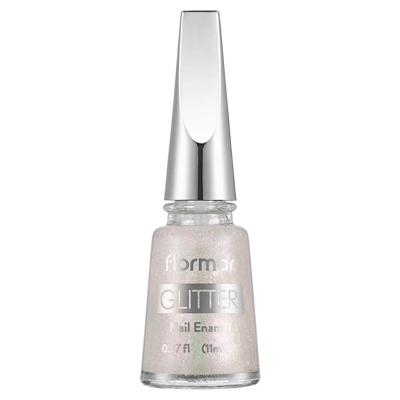 Flormar Glitter Nail Polish in Snow Globe GL26 11 ml