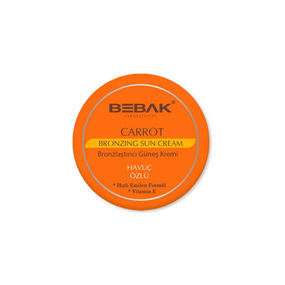 Bebak Carrot Extract Sun Care Cream for Glowing Skin 100 ml