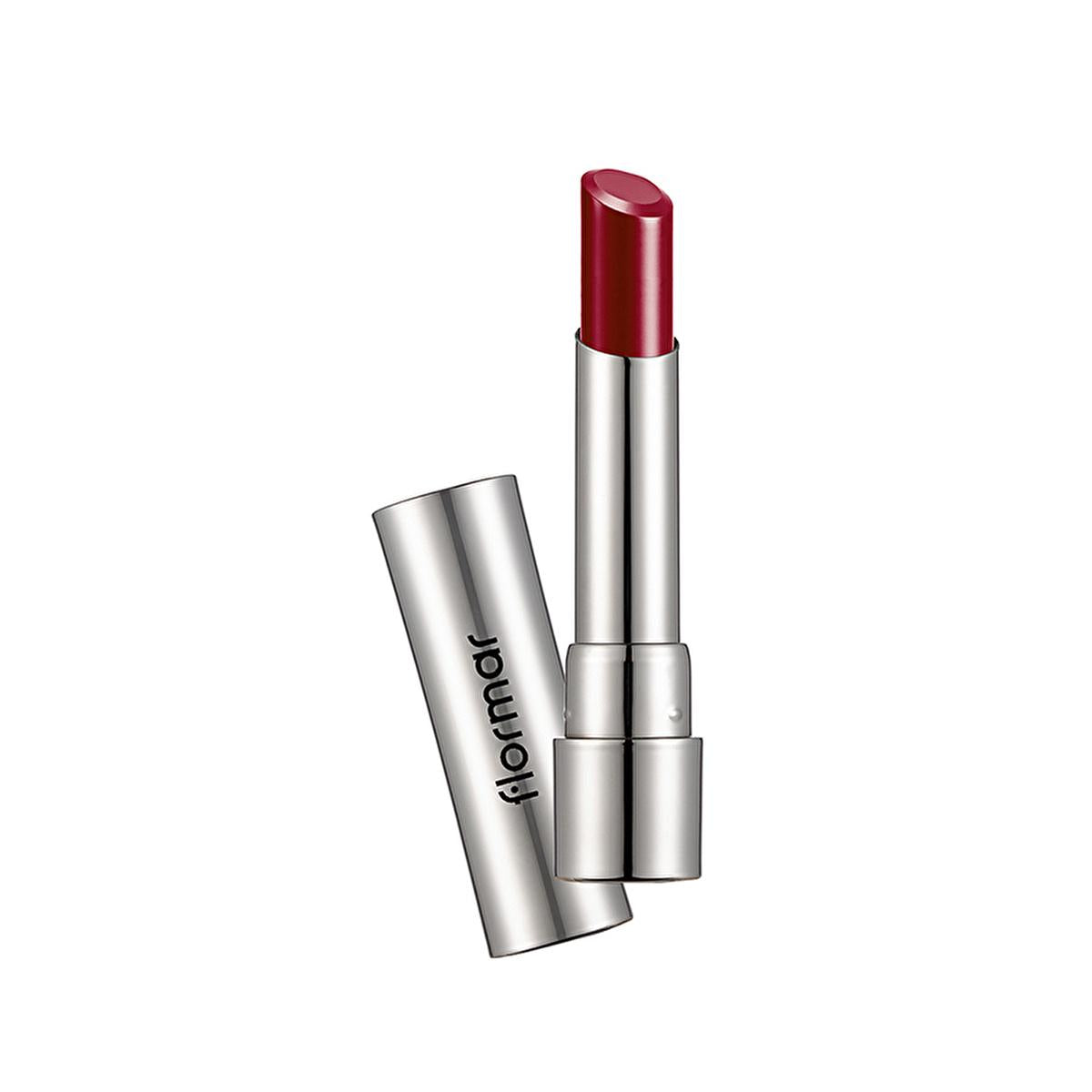 Flormar Sheer Up: Hydrating &amp; Semi-Transparent Lipstick for Natural, Glossy Lips | Moisturizing, Lightweight Formula in Go For Bordeaux