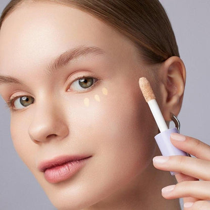 Pastel Makeup Eye Cream + Hydrating Satin Concealer: Brighten &amp; Conceal Dark Circles - 24H Hydration for Radiant Eyes