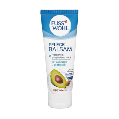 Fusswohl Foot Care Balm Moisturizing Cream for Dry Skin 75ml