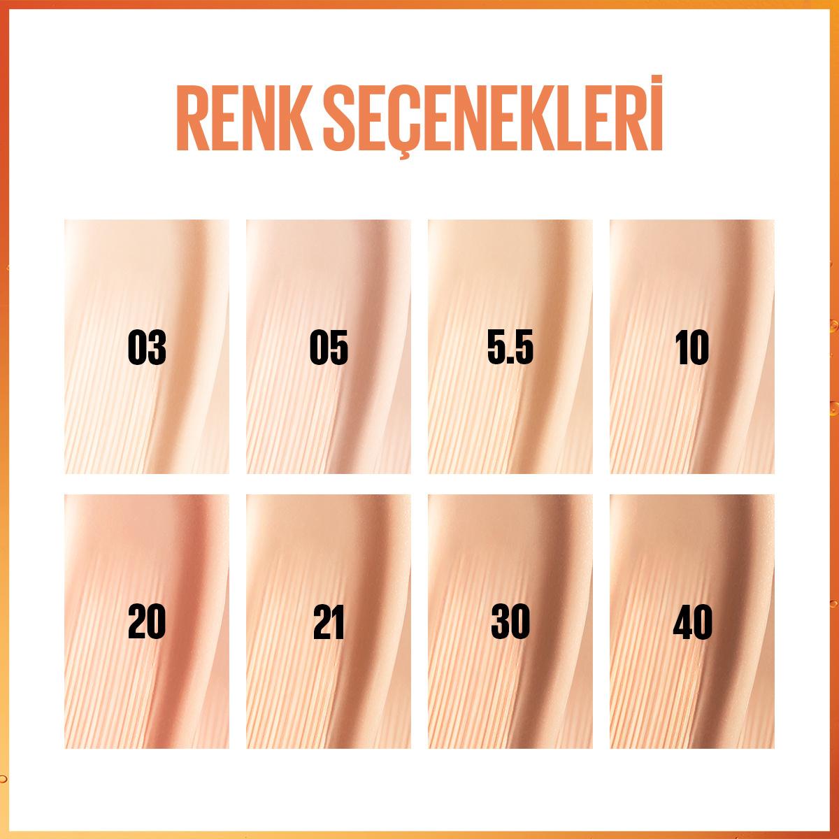 Maybelline Super Stay Skin Tint Foundation: Vitamin C for Radiant, Healthy Skin &amp; Long-Lasting Complexion Perfection