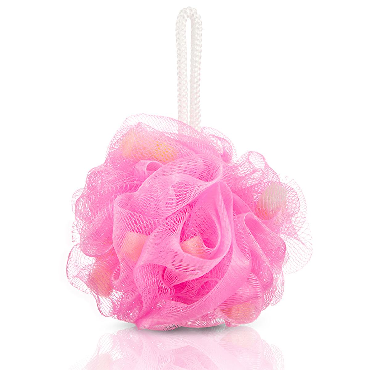 Eklips Bath Sponge: Exfoliating Shower Loofah for Gentle Cleansing &amp; Hygienic Use, Colorful Sponge-Filled Design