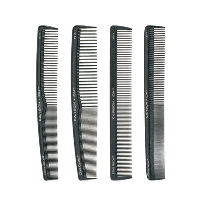 Olivia Garden Carbon + Ion SC Hair Comb Set with Pouch 4-Piece